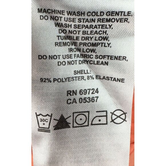 Columbia PFG Shirt Men M Omni-Freeze Zero Orange Sweat-Activated Cooling - Picture 8 of 11